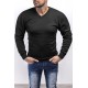 bluza /sweter męski 2200 - czarny